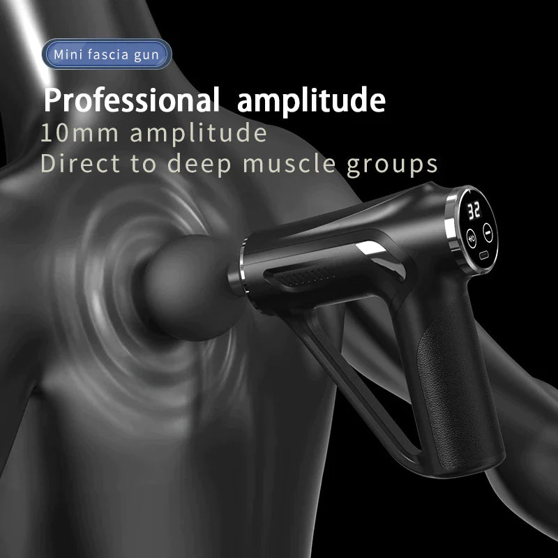 Pulse Your Way to Relief: 32-Level Deep Tissue Massage Gun - Your Ultimate Relaxation and Pain Relief Companion!