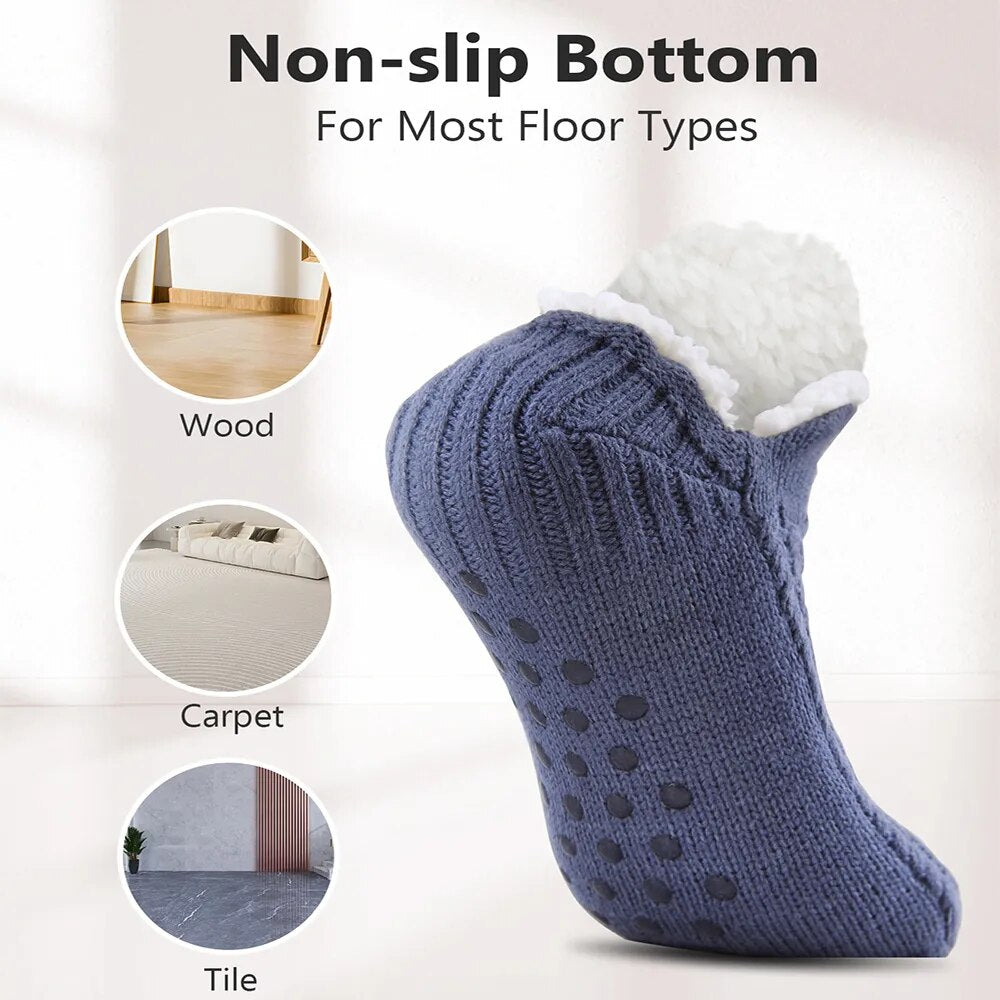 Introducing Our Cozy Toes Thermal Unisex Slipper Socks: Experience the Ultimate in Warmth and Comfort!