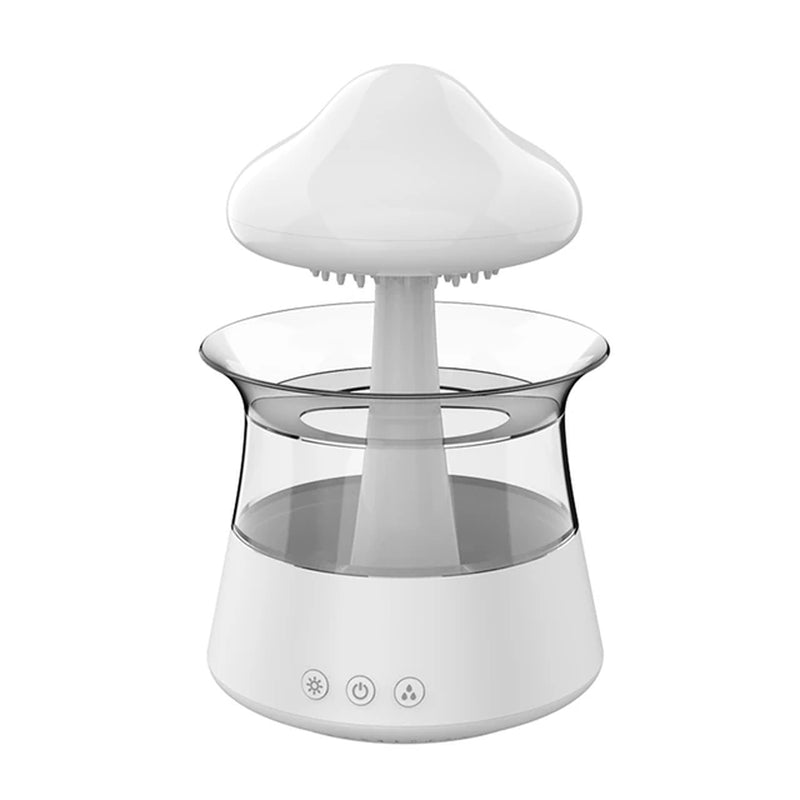 300Ml Mushroom Rain Air Humidifier Rain Cloud Design Colorful Night Light Aroma Diffuser USB Air Diffuser Mist Maker Machine