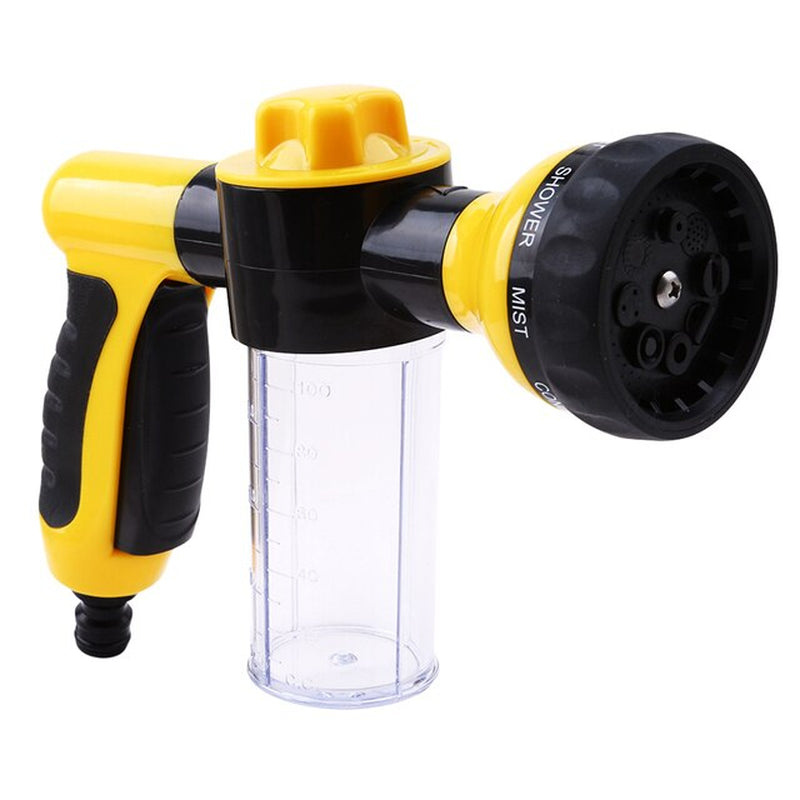 High-Pressure Sprayer Nozzle Hose Dog Shower Gun Adjustable Foam Gun Jet Dispenser Garden Watering Horse Dog Animal Washing Tool