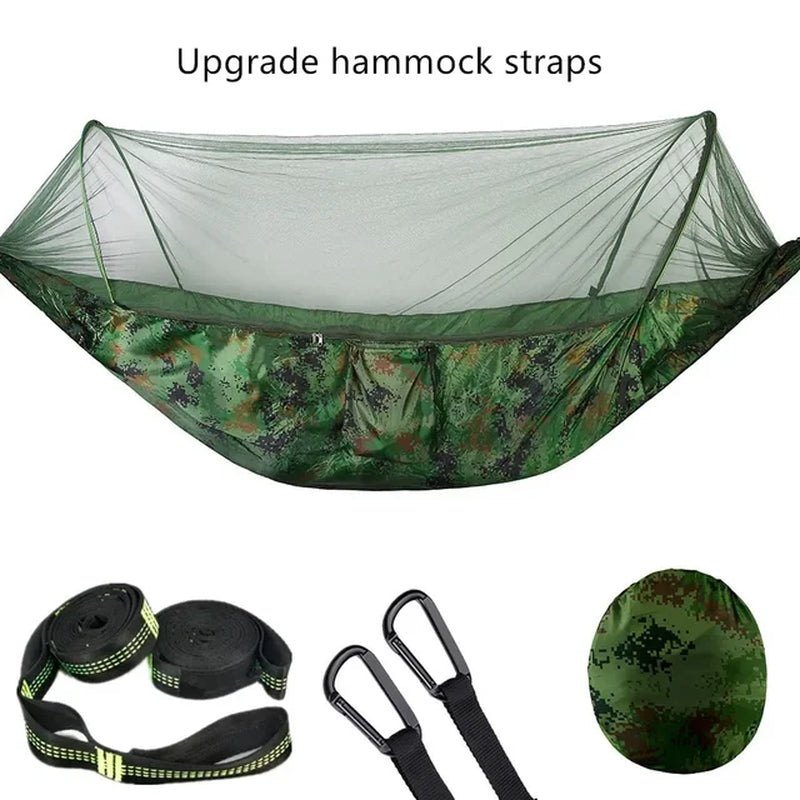 Introducing the Ultimate Camping Companion: The 2024 Camping Hammock with Mosquito Net