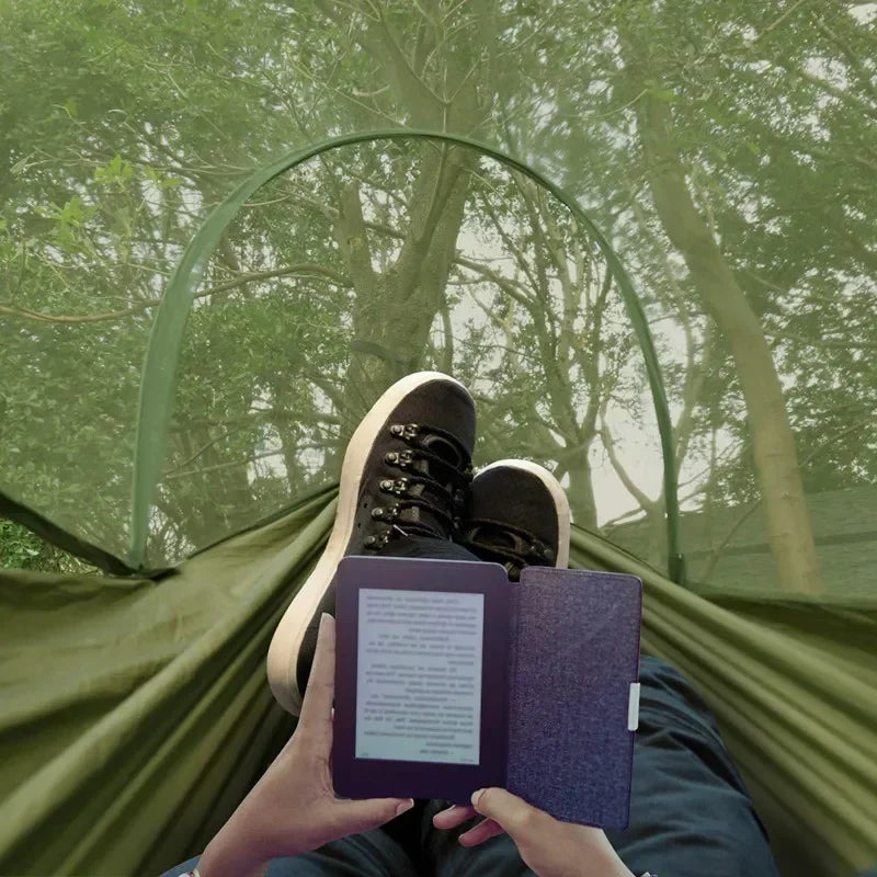 Introducing the Ultimate Camping Companion: The 2024 Camping Hammock with Mosquito Net