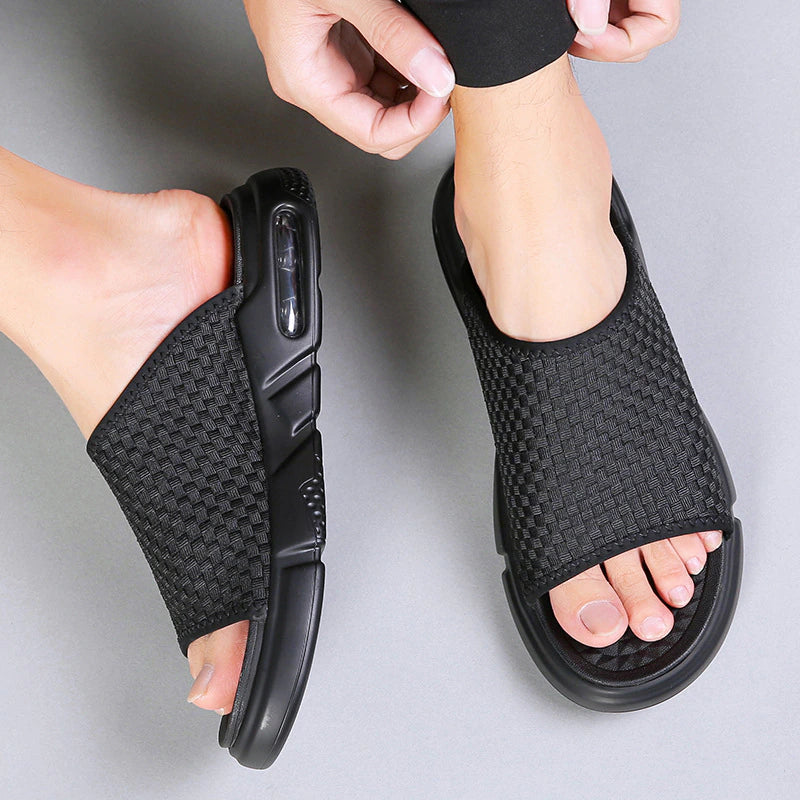 Men's Sandals 2023 Summer Leisure Sports Beach Wear New Fashion Breathable Outdoor Personality Sandals or Slippers