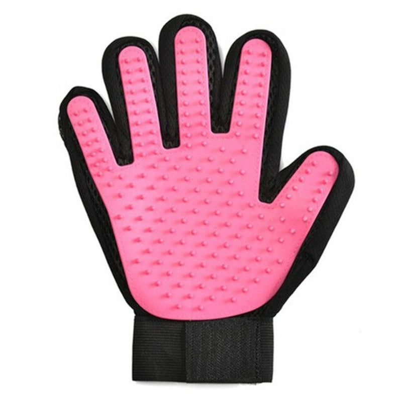 FurBuster Gentle Touch Pet Grooming Glove: Efficient Hair Remover for Happy Pets